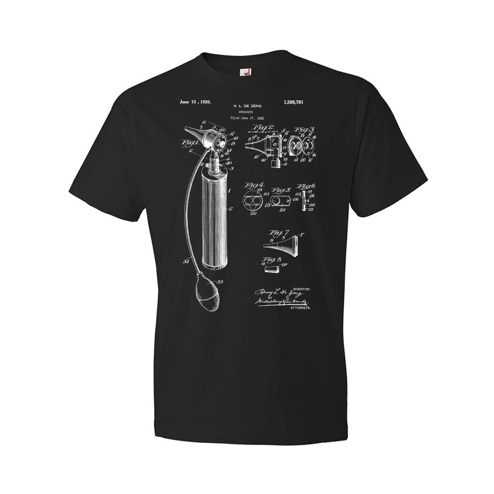 Otoscope Patent Shirt Physician Gift Medical Student Gift Doctor Gift Nurse Gift