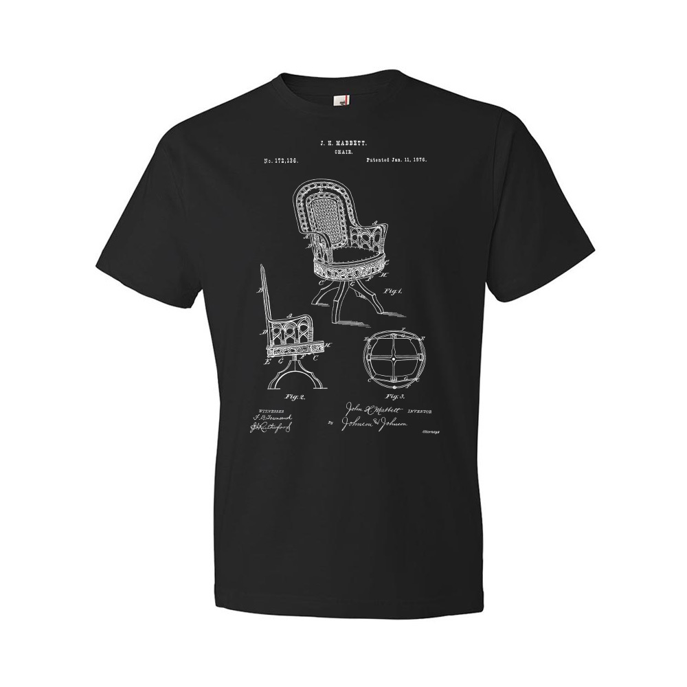 Rattan Chair Shirt Collector Gift Thift Shop Tee Wicker Chair Patio Furniture