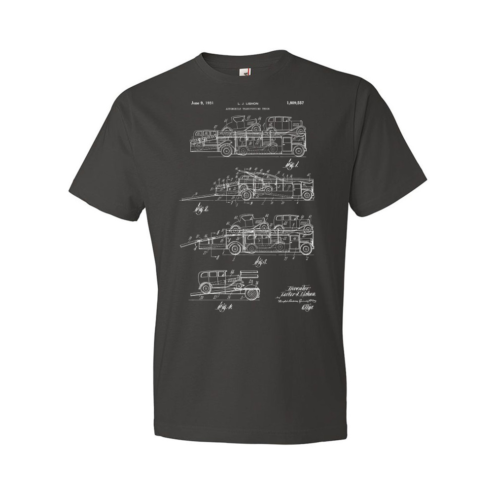 Camisa de charol para transportista de autos Camionero Regalo Logística Camisa de contratista Camisas divertidas - Imagen 8 de 11