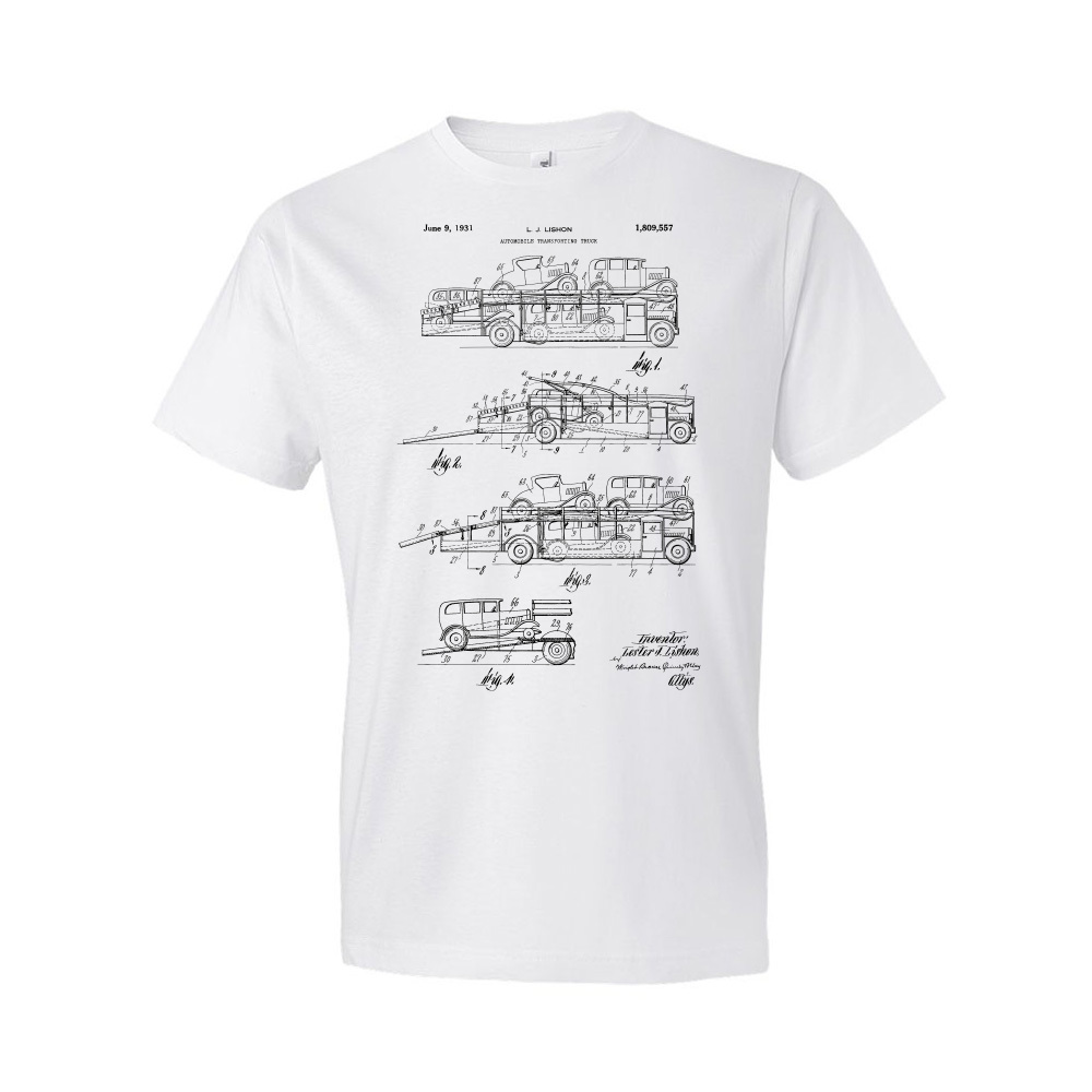 Camisa de charol para transportista de autos Camionero Regalo Logística Camisa de contratista Camisas divertidas - Imagen 3 de 11