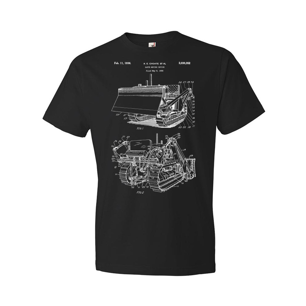 Bulldozer Earth Mover Shirt Carpenter Gift Construction Worker Foreman Gift
