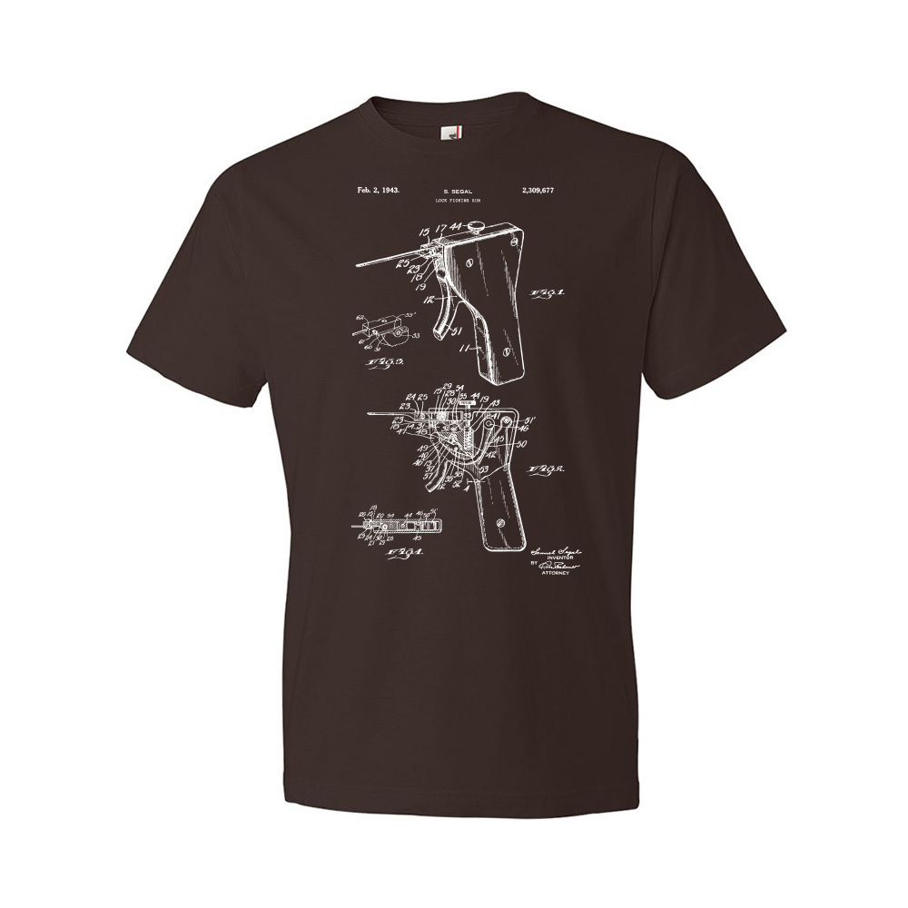 Lock Picking Gun Patent Shirt Lock Pick Shirt Locksmith Gift Workshop Tee |  eBay