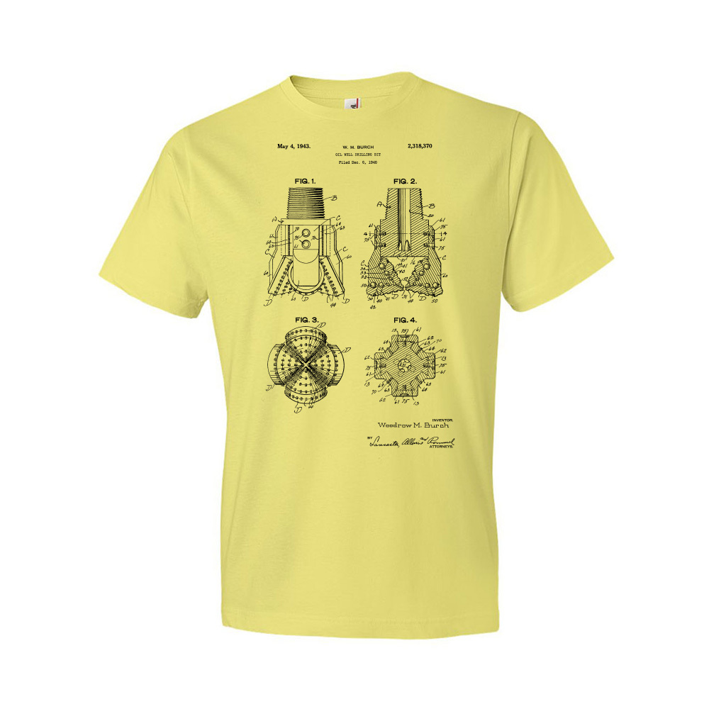 Oil Well Drill Bit Shirt Rig Worker Roughneck Gift Petroleum Engineer - Picture 11 of 11
