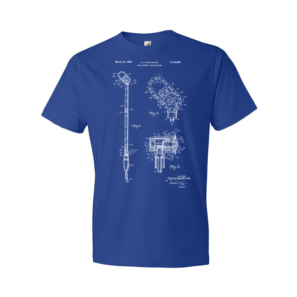 Camisa de charol de motosierra de poste regalo de paisajista motosierra plano regalo de leñador - Imagen 6 de 11
