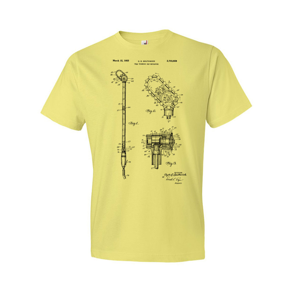 Camisa de charol de motosierra de poste regalo de paisajista motosierra plano regalo de leñador - Imagen 11 de 11