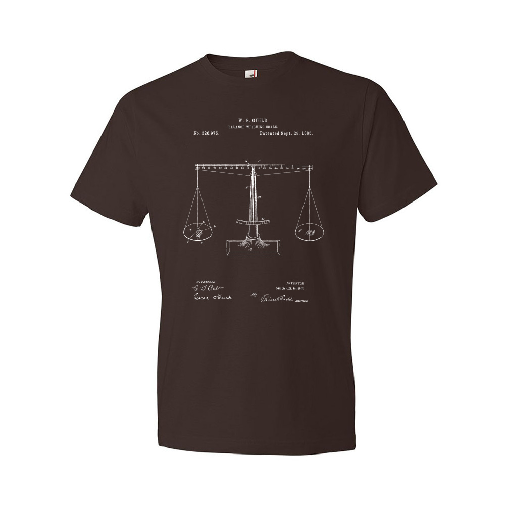 Camisa Patente Escalas de Justicia Estudiante de Derecho Abogado Regalo Sala Camisa - Imagen 4 de 11
