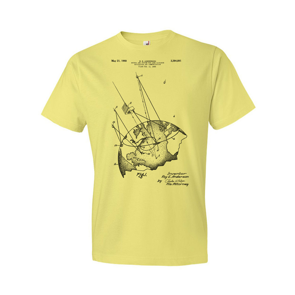 Camisa GPS Satelital Patente Telecomunicaciones Regalo Científico del Tiempo Ingeniero Regalo - Imagen 11 de 11