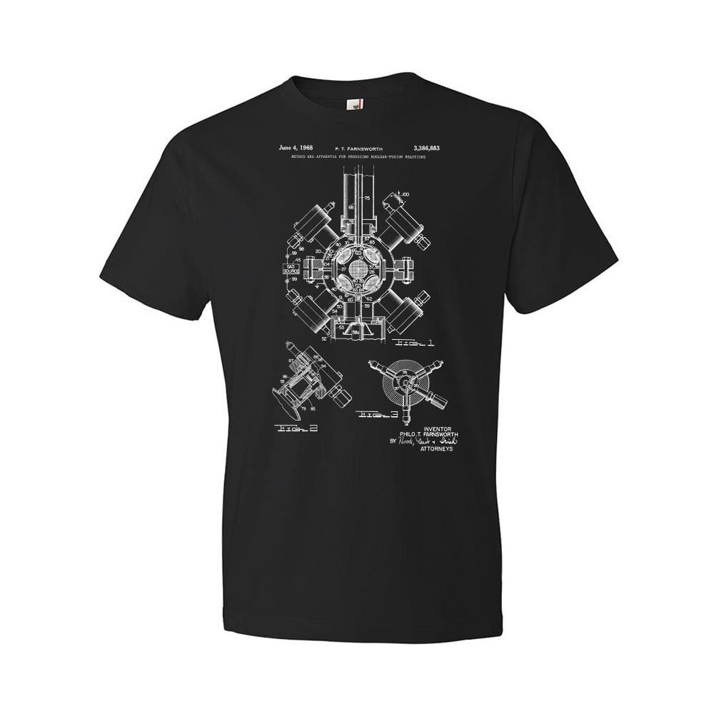 Nuclear Fusion Patent Shirt Engineering Student Graduation Gifts Consultant Gift