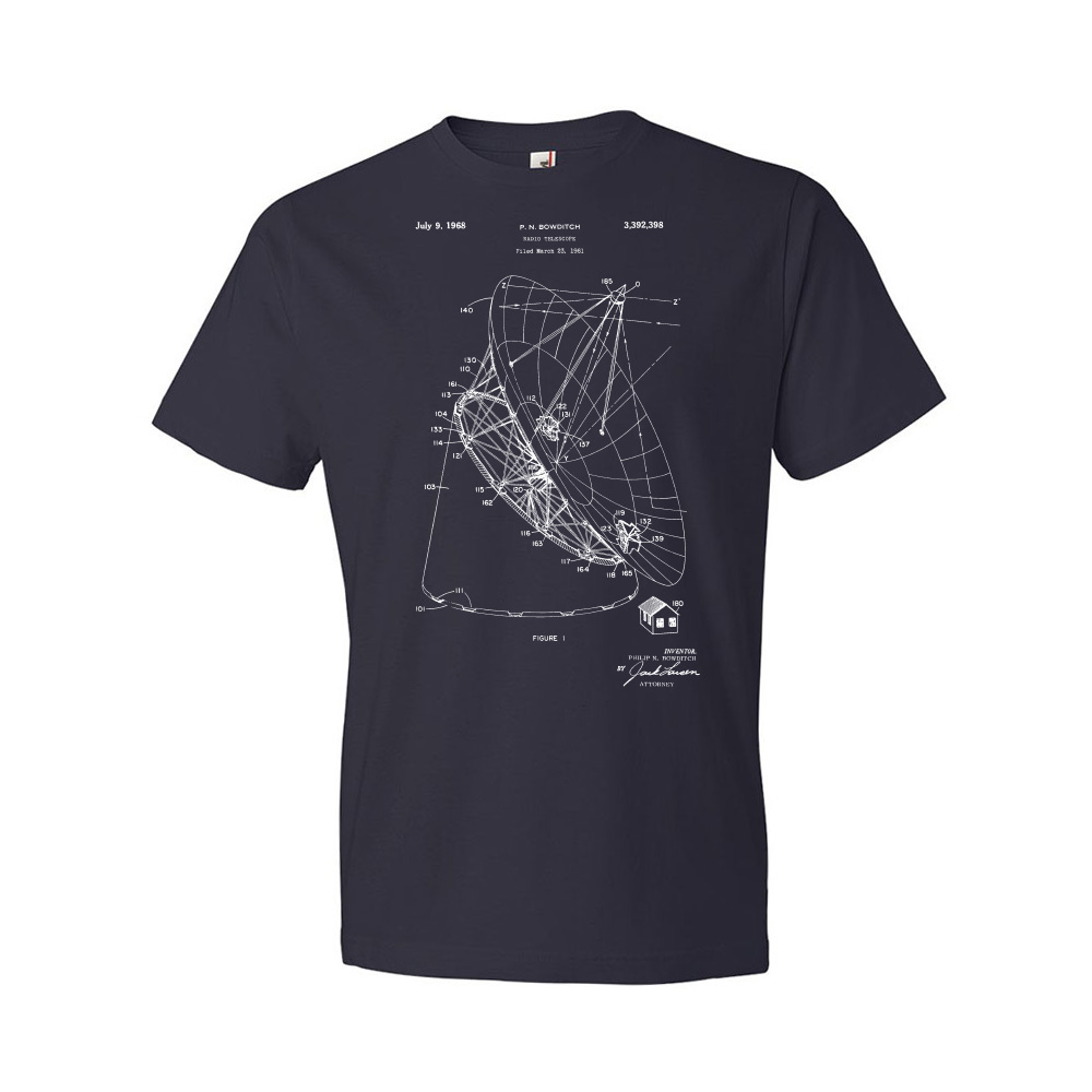 Radio Telescope Shirt SETI Apparel Space Shirt NASA Gift Science