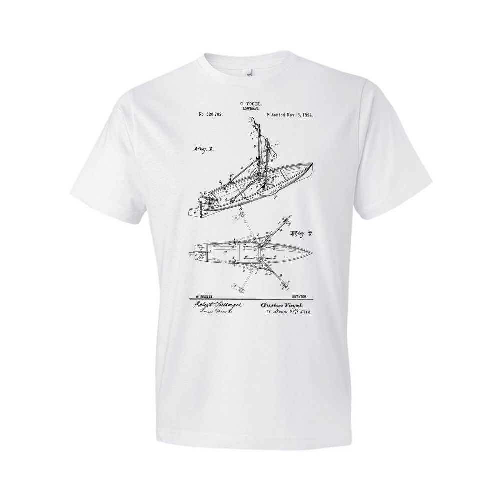 FILA Camicia brevetto barca a remi outdoor regali pesca regali pesca magliette papà regali